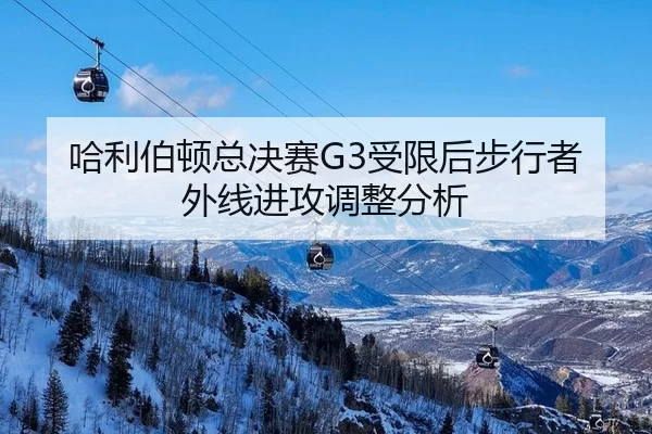 哈利伯顿总决赛G3受限后步行者外线进攻调整分析